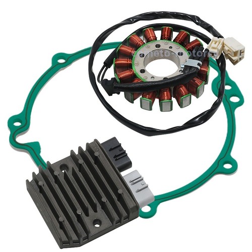 For Kawasaki Regulator+Stator Coil+Gasket ZG1400 Concours 14 ABS ZG1400 GTR1400 - Picture 5 of 8