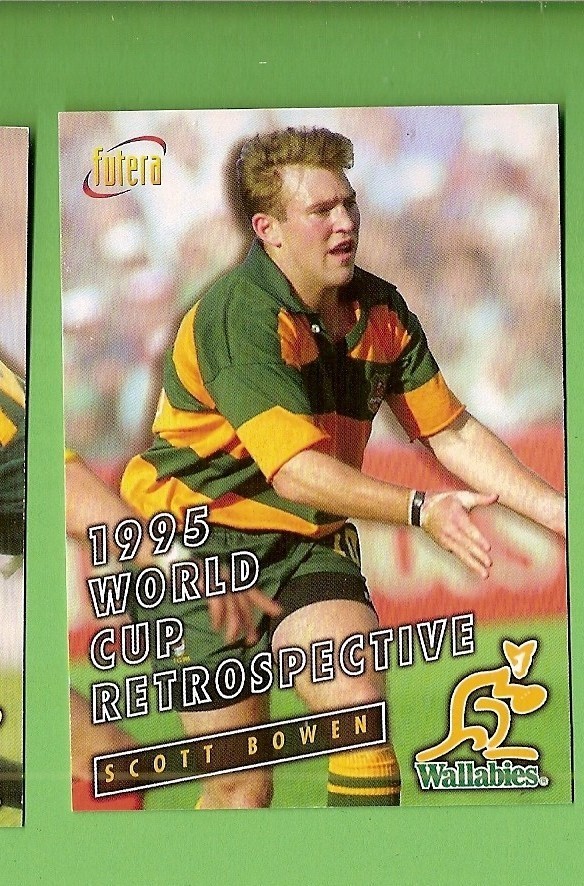 1996 RUGBY UNION CARD #94 SCOTT BOWEN, WALLABIES | eBay UK