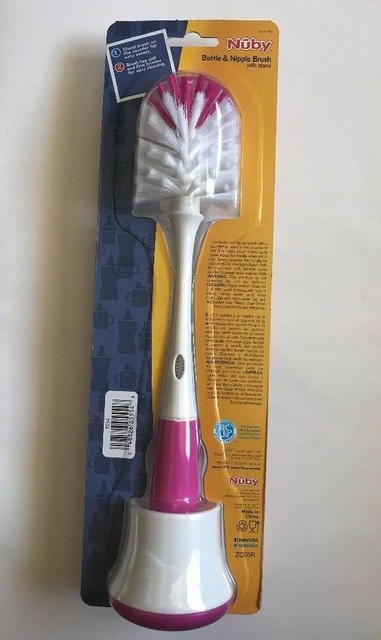 nuby bottle brush with stand