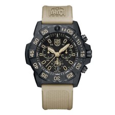 New Luminox Navy SEAL Black Dial Rubber Band Men's Watch XS.3590.NSF.SET
