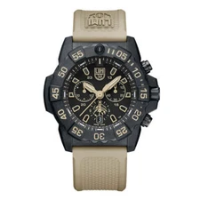 New Luminox Navy SEAL Black Dial Rubber Band Men's Watch XS.3590.NSF.SET