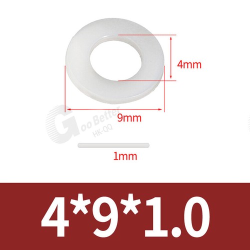 Unterlegscheiben DIN 125 Kunststoff Polyamid PVC M2 - M24 Beilagescheibe ISO7089 - Bild 28 von 121
