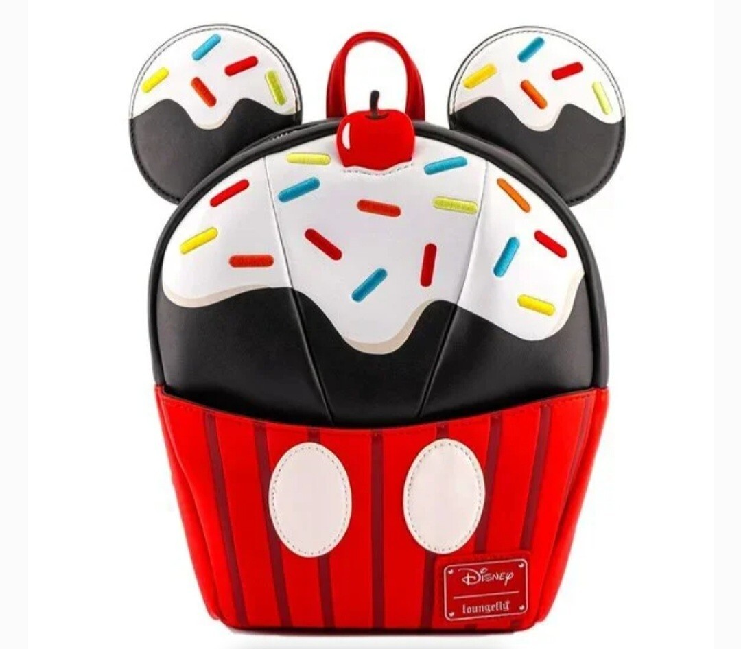 Loungefly Disney Mickey Mouse Sprinkle Cupcake Cosplay Mini  display picture 1