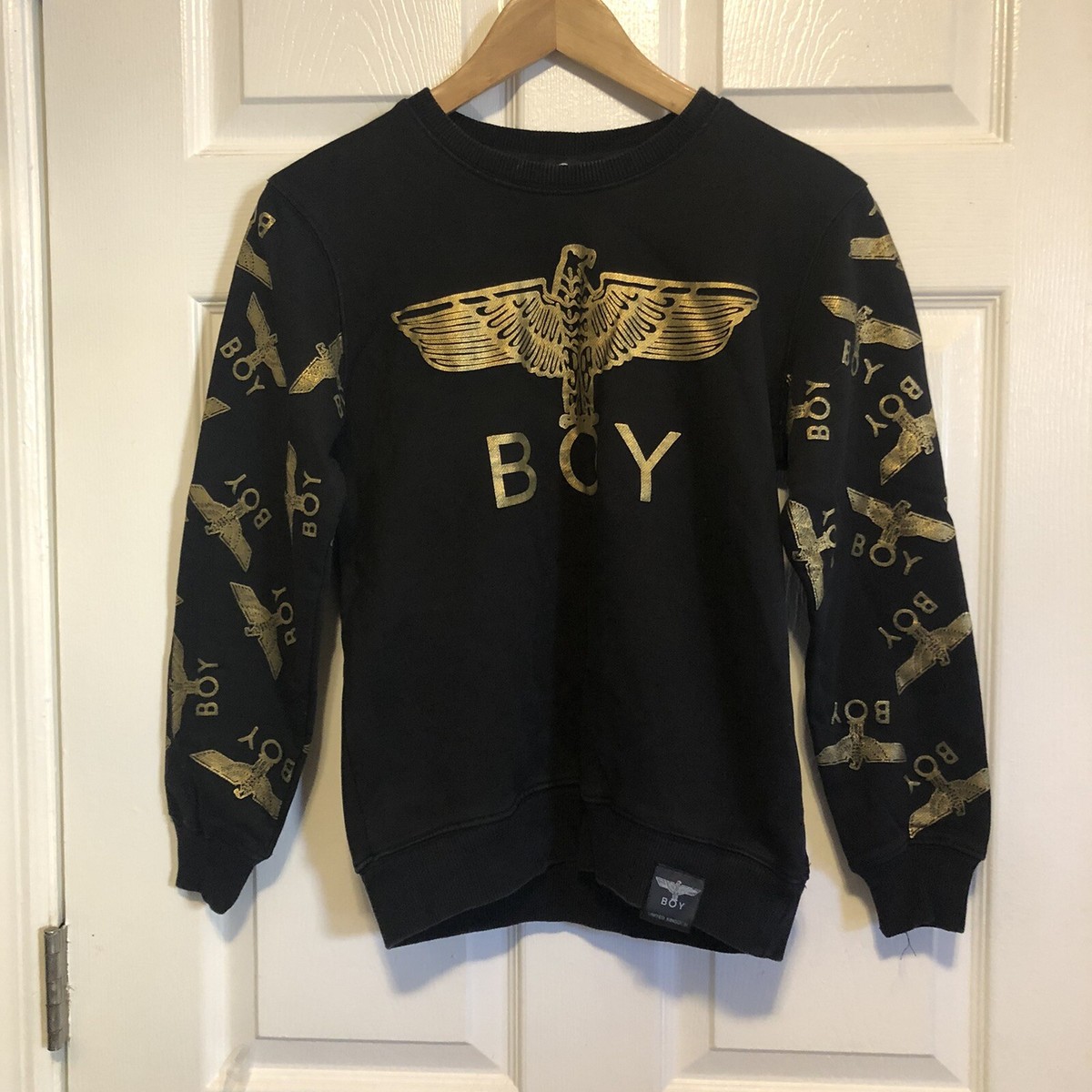 Boy London Eagle Sweatshirt Size Small | eBay