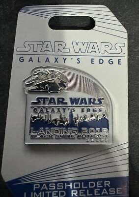 STAR WARS Galaxy's Edge Cleared for Landing 2019 Annual Passholder Disney Pin
