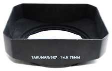 Pentax TAKUMAR 6x7 Lens Hood 75mm F4.5 Film Camera Hood