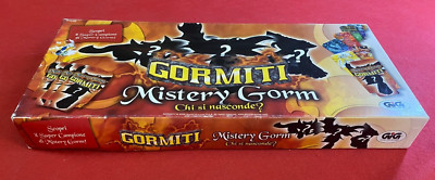 GORMITI MYSTERY GORM WHO IS HIDING? GIG Board Game (2008) COMPLETE!!!