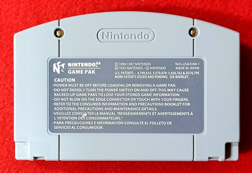 A Bug's Life Nintendo 64 Original Game Cartridge N64 Cleaned Tested & Working - Picture 3 of 3