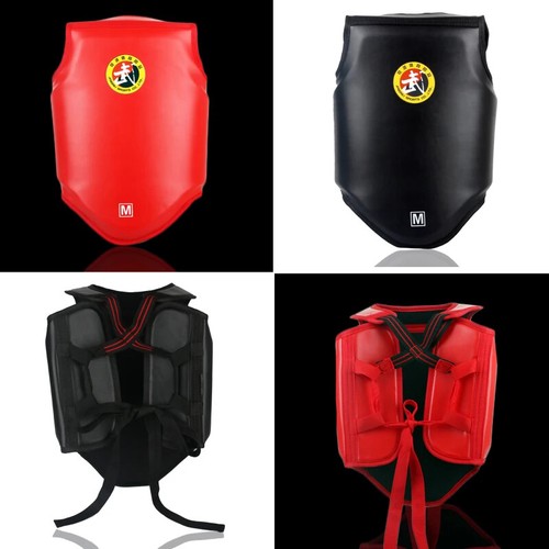 Thickened Chest Guard Boxing MMA Kickboxing Body Vest Protector Martial Arts WTF - Picture 4 of 22