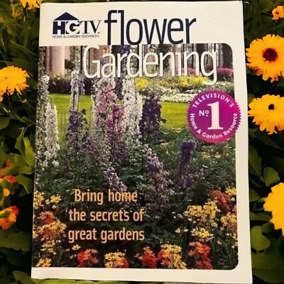 HGTV Flower Gardening Book Real Gardens Real Projects Softcover Growing Plants