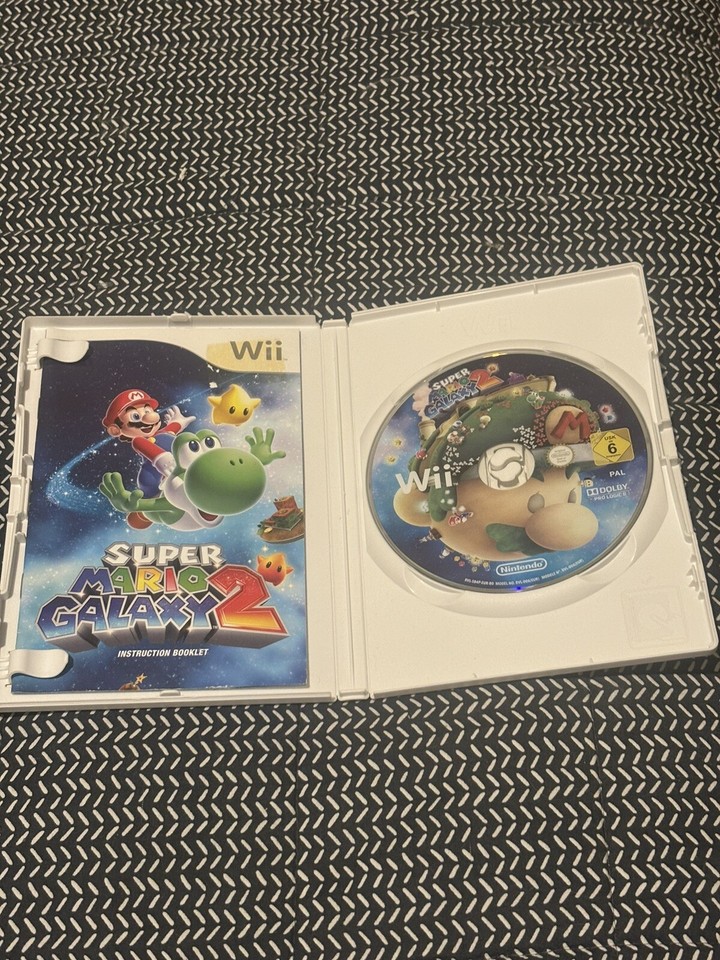 Super Mario Galaxy 2 Wii Game Great Conditon eBay