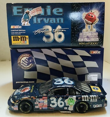 M&M'S NASCAR ERNIE IRVAN NASCAR ミニカー Review: 1999 Ernie Irvan #36 M&Ms Crispy Pontiac 1/24 Elite