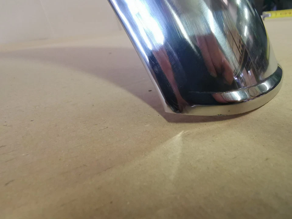 Parafango Anteriore Inox Lucido 17 pollici per Zündapp KS GTS C 50 tipo 517 - Immagine 4 di 4