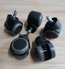 Hartbodenrollen - Drehstuhlrollen passen für HAG Capisco - 5er Set - NEU