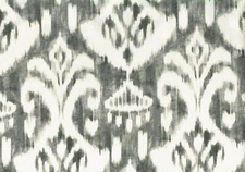 Mill Creek Fabric Rivoli Graphite   Indoor/Outdoor Drapery Upholstery