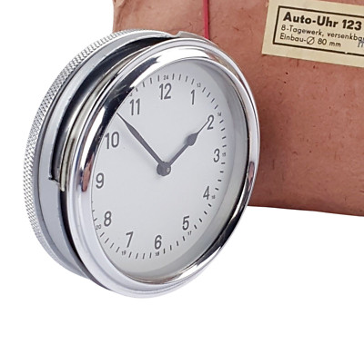 Köhler 8 Tage Auto Uhr NOS Oldtimer OVP vintage Car Clock 30er-50er Jahre 8 days