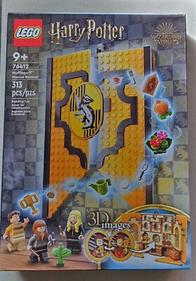 LEGO Harry Potter: Hufflepuff House Banner (76412) NEW Minor Scuff And Scratches