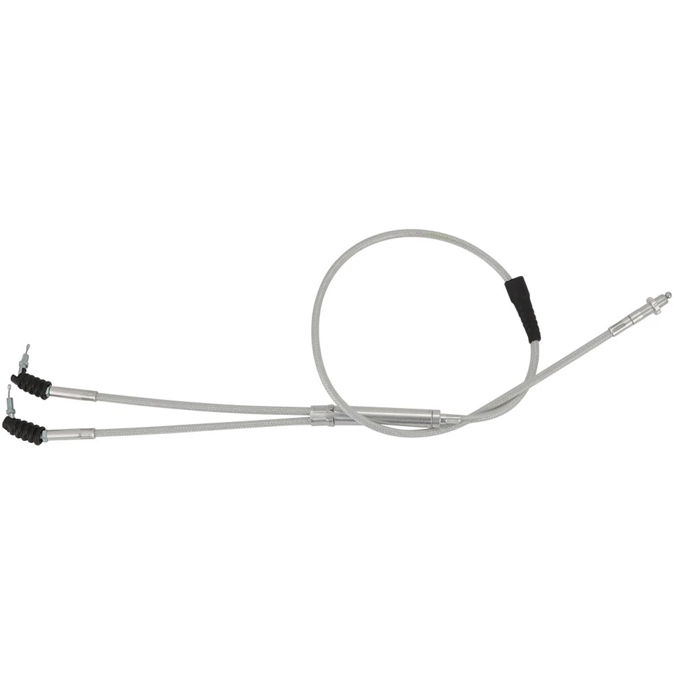 Dual Thumb Throttle Cable PWK PJ Carb 28-39mm For Yamaha Banshee 350 1987-2006 - Image 2 of 4