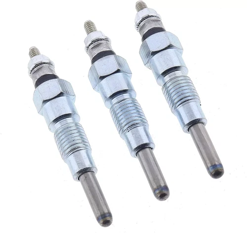 3PCS Glow Plugs Fits John Deere Yanmar 3TN66C 3TN66UJ 3TNA72UJ 3TNE74 3TNA72 US