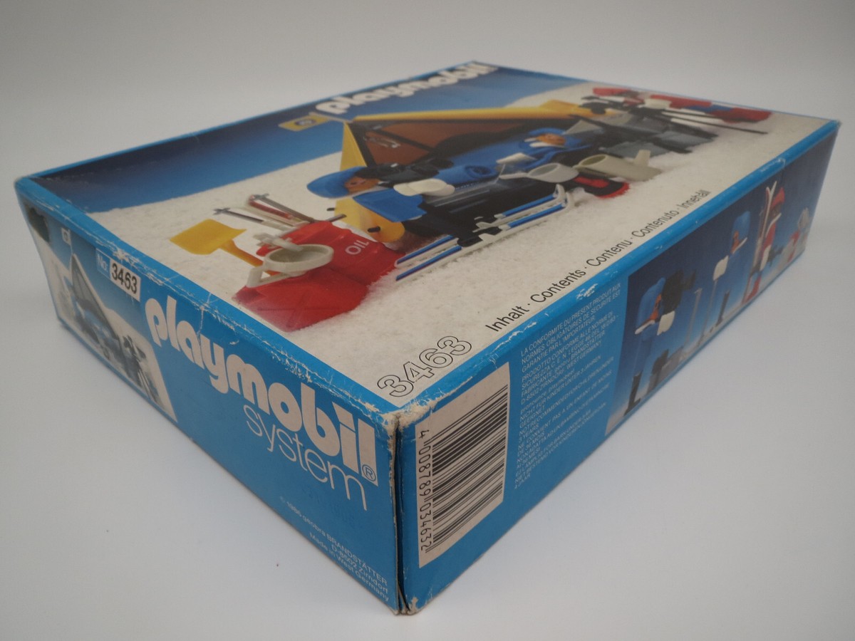 PLAYMOBIL 3463 EXPÉDITION polaire Artic camp tente NEW VINTAGE MISB OVP