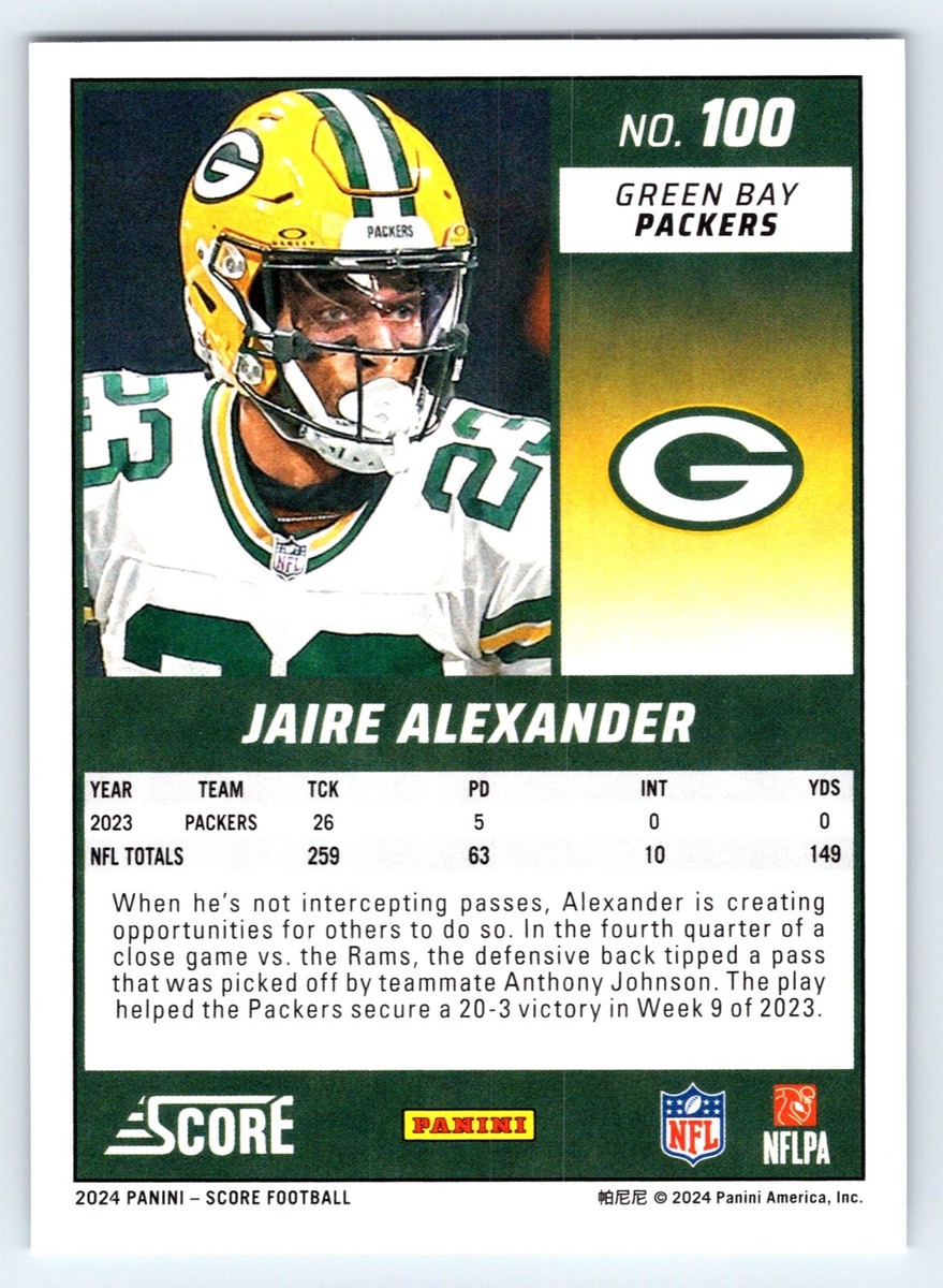 2025 Panini Football Cards Trading Cards - Green Bay Packers