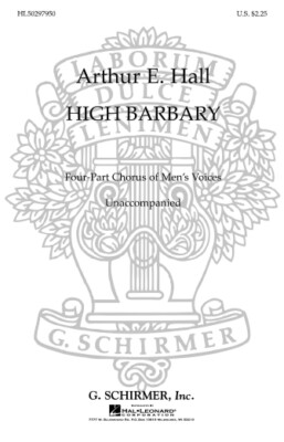 High Barbary /Unac TTBB Traditional Chantey