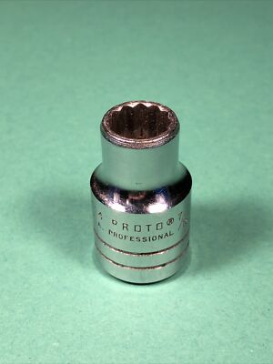 Vintage Proto | 5414 | 7/16'' Socket | 12-Point | 1/2'' Drive | USA