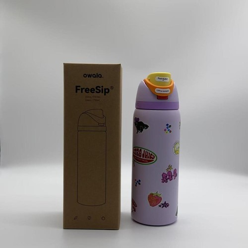 Owala Urban Outfitters esclusiva bottiglia con fiocco blu legata e ture FreeSip 24/32 OZ - Foto 63 di 65