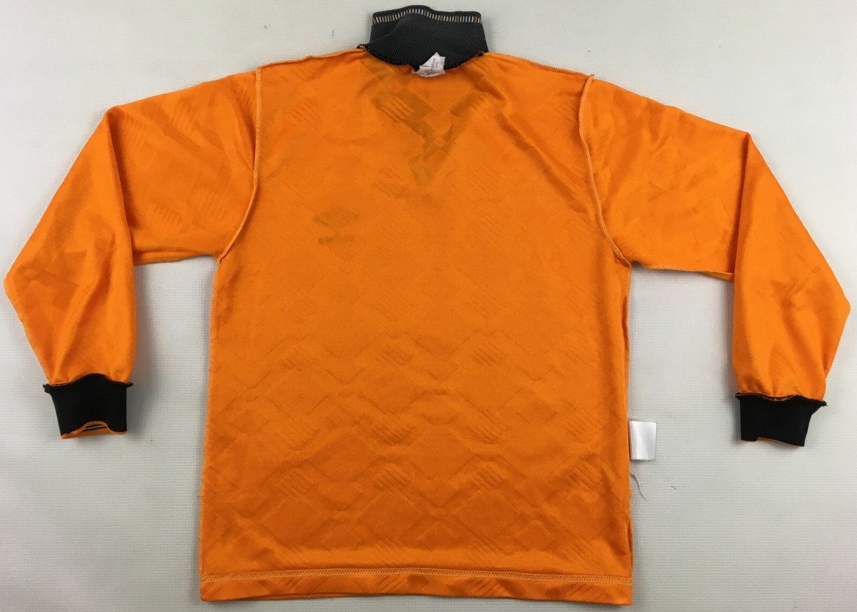 Maillot De Foot Umbro Angleterre Vintage 1990-1993 - Manches Longues, Taille L 76-81 Garçons