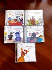 5 Baby Einstein CDs: see description for titles