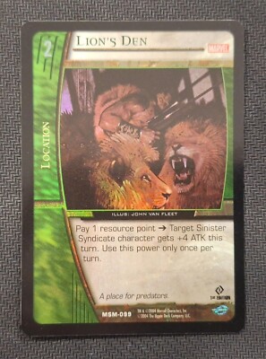 VS System TCG - Lion's Den - MSM-099 Foil eng