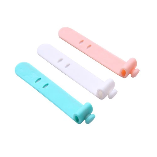  32 Pcs Silicone Fixing Tape Cable Tie Organizer Data Storage Zip