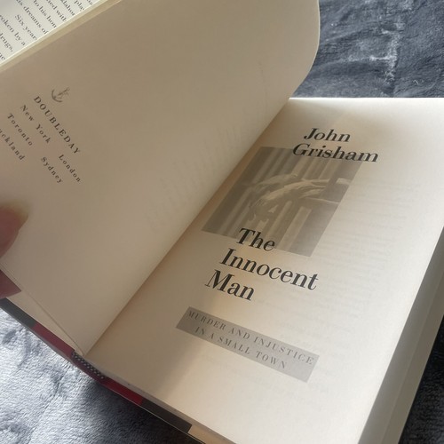 John Grisham THE INNOCENT MAN: MURDER AND INJUSTICE IN A SMALL TOWN 1st Ed DJHC - Picture 5 of 7