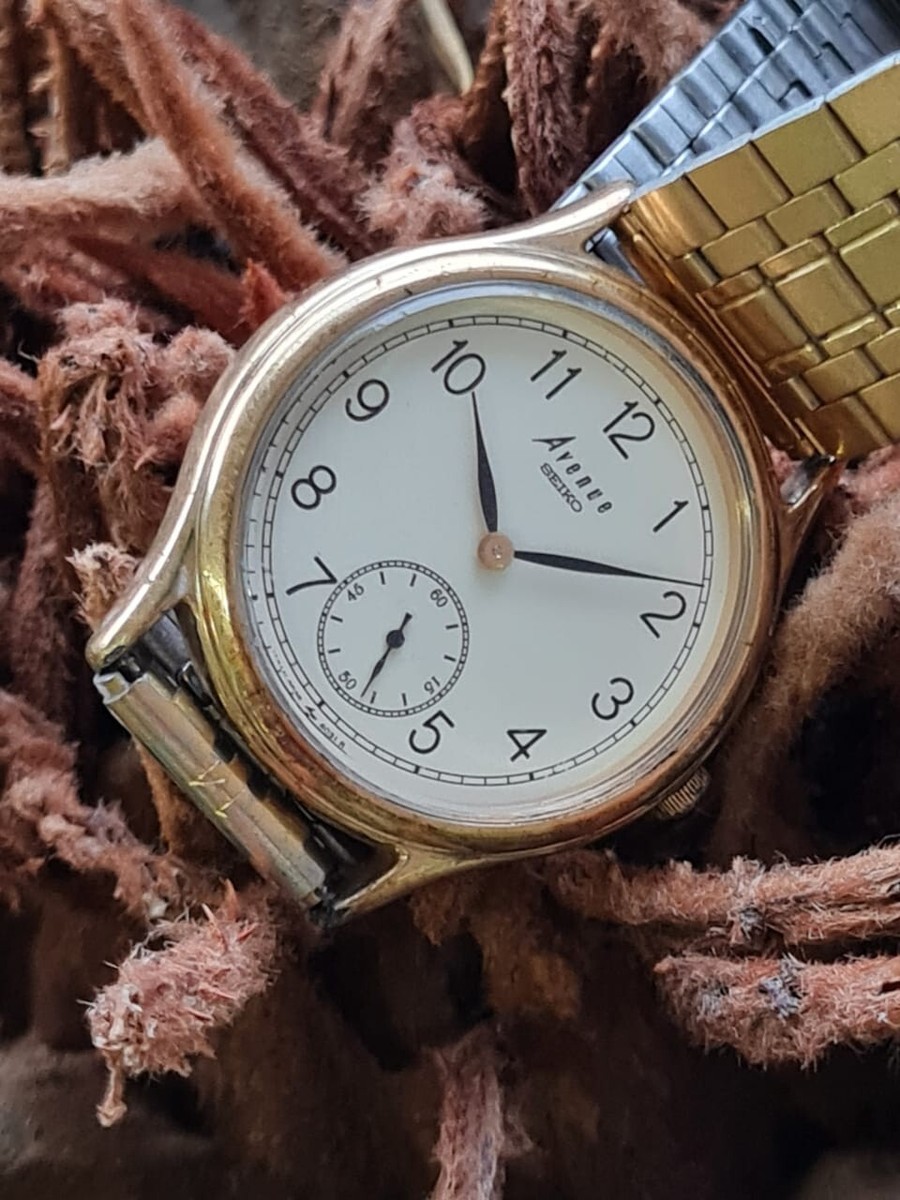 Seiko Avenue Quartz Gold Plated Watch 2628-6030 | eBay