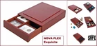 Holzmünzkassette-SLAB-Münzkapseln-SAFE-6880-NOVA-FLEX-Exquisite-Für-ca-18-Slabs