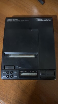 Retro Walkman Roadstar PCD-940 3-BEAM Laser Pickup Portable CD-Player
