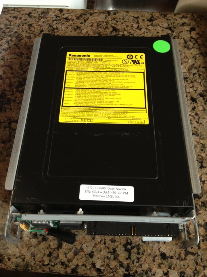 Plasmon 97707300-00 Library Drive - Panasonic SW-9573-C Int. DVD RAM Drive - Image 2 of 4