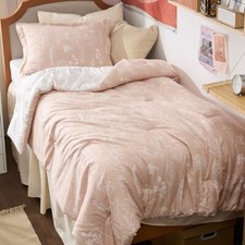 Comforter Set - Dusty Rose Comforter, Cute Floral Twin/Twin XL 07 - Dusty Rose