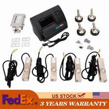 5000Lbs Load Cell Scale Kit Platform Livestock Cattle Chute Floor High Precision