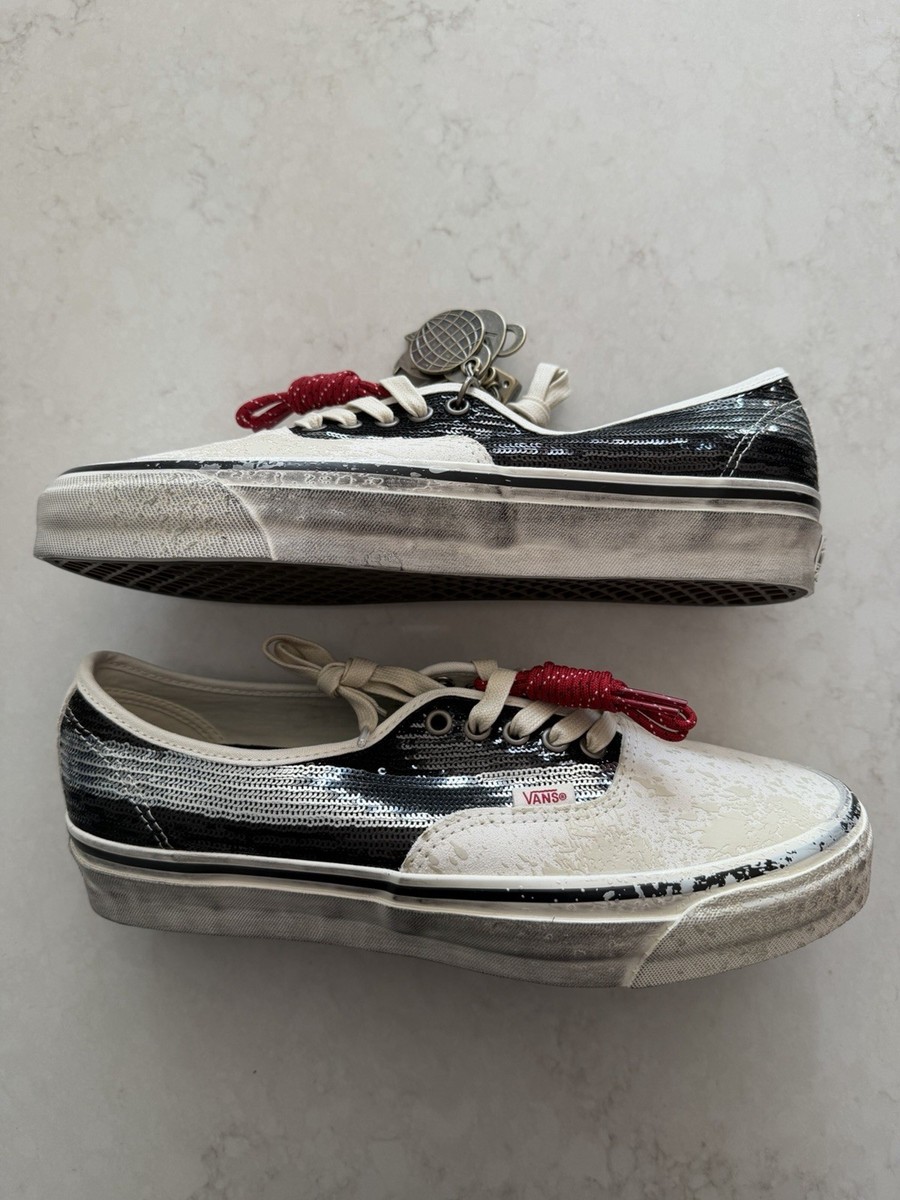 Size 11 Men Vans Premium LX Authentic 44 La Habana Black White