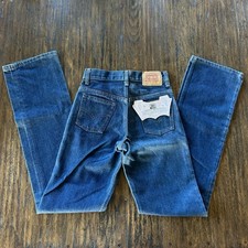 Levi  s NWT Rare VTG 70s Deadstock Dura Plus Saddleman Jeans Womens 24  x 33  XS