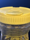 Vintage Yellow Lemonade/Juice Carafe Pitcher Jar w/ Flip-Top Plastic Lid 24oz — photo 6