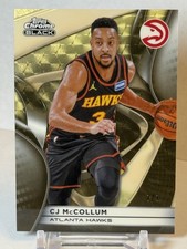 Marketplace image: 1/1 Superfractor - 2025 Topps Chrome Black CJ MCCOLLUM 1/1 Atlanta Hawks #54