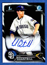 2016 Bowman Chrome Draft Cal Quantrill Auto #CDA-CQ