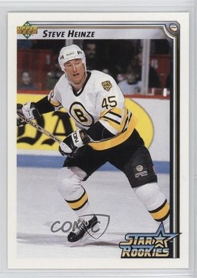 1992-93 Upper Deck Star Rookies Steve Heinze #400 0a4