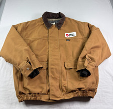 Bulwark FR Jacket Mens XL Brown Flame Resistant Excel Comfortouch Workwear