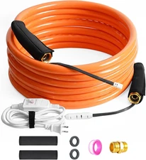 Heated Water Hose for RV with GFCI Protection,Lead-Free Heated Drinking Water Ho