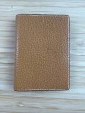 Hermes Agenda GM Mini Notebook Cover Case Vaux Epson Double Pin Brown 4 x3