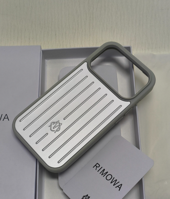 Aluminum Silver Case iPhone 17 Pro Max Rimovva Style Slim Luxury