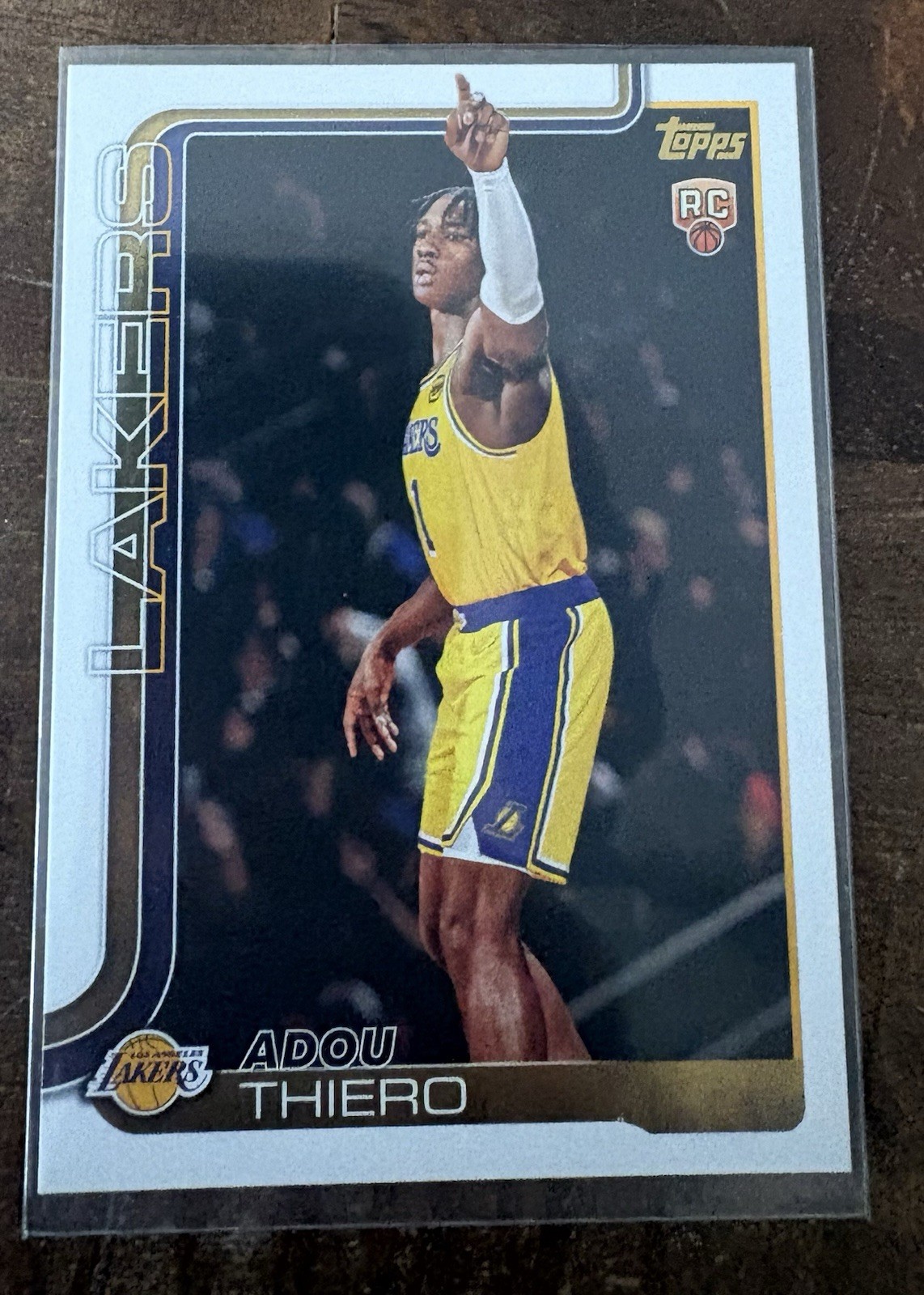 2025-26 Topps - Adou Thiero #236 ( RC) GOLDEN MIRROR SSP